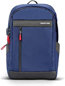Promate Multipurpose Travel Backpack with USB charging port